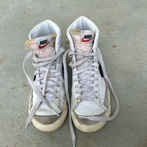 Size 5 kids Nike blazers